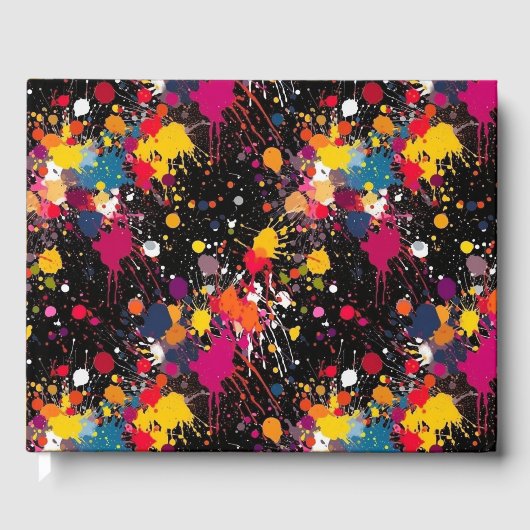 Livre D'or Explosion de couleur (Recto)