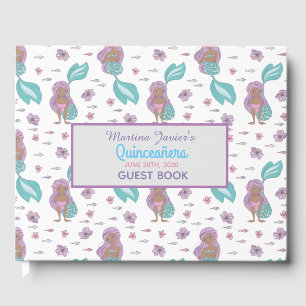 Livre D'or Fairy Tale Mermaid Quinceañera 15e anniversaire