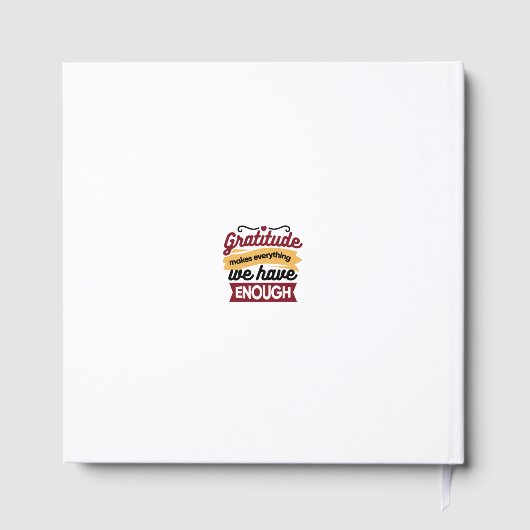 Livre D'or Faith and Gratitude Artwork – Uplifting Christian  (Verso)