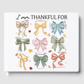 Livre D'or Fall Christian Thanksgiving (Recto)