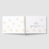 Livre D'or Falling Gold Ginkgo Feuille Mariage de automne liv (Complet)