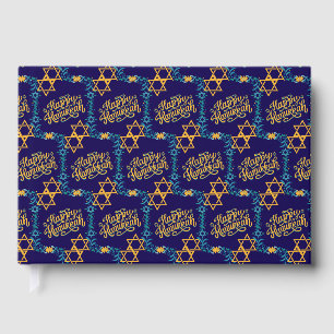 Livre D'or Famille personnalisée HEUREUX HANOUKKA Chanukah