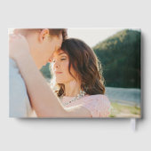 Livre d'or Fancy Initials Foil Mariage (Verso)