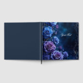 Livre D'or Fantasy Blue and Purple Wedding Roses (Complet)