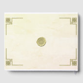 Livre D'or Feng Shui (Verso)