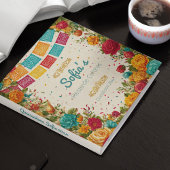 Livre D'or Fête de couleurs Quinceanera, coutume