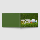 Livre D'or Fête de golf avec balle et bière par tee golf (Complet)