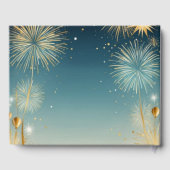 Livre D'or Fête de graduation Floral (Verso)