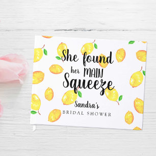 Livre D'or Fête des mariées De Citron Elle A Trouvé Sa Squeez