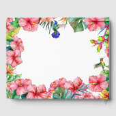 Livre D'or Fête des mariées hawaïenne tropicale (Verso)