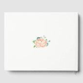 Livre D'or Fête des mariées Peach Peony (Verso)