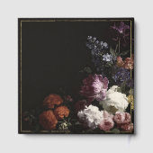 Livre D'or Fête des mariées romantique Moody Black Gothique F (Verso)