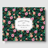 Livre D'or Fête des mariées Tropical Summer Blooms (Recto)