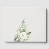 Livre D'or Feuillage de verdure de eucalyptus de mariage (Verso)