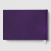 Livre d'or feuille d'argent violet (Verso)