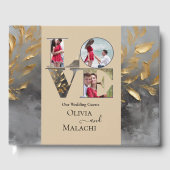 Livre D'or Feuille d'or Impasto noir (Recto)