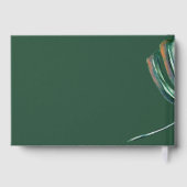 Livre D'or Feuille Monstera Topique Moderne (Verso)