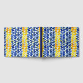 Livre D'or Feuilles jaune et bleu (Complet)