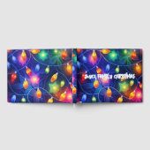 Livre D'or Feux de Noël brillant Fêtes Whimsical Joyeux (Complet)