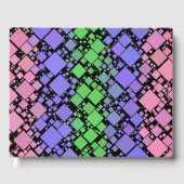 Livre D'or Fierté trigenre géométrique super Boho Retro Mod (Recto)