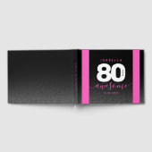 Livre D'or Fille moderne rose 80 et stupéfiant (Complet)