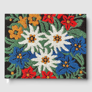 Livre D'or Fleur alpine suisse Edelweiss