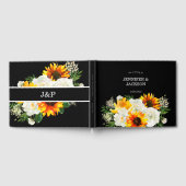 Livre D'or Fleur de tournesol - Noir (Complet)