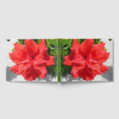 Livre D'or Fleur double hibiscus rouge (Complet)
