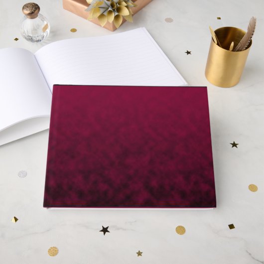Livre D'or Fleur écrasée (Recto ouvert)