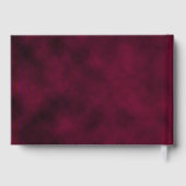 Livre D'or Fleur Écrasée (Verso)