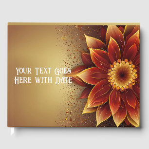 Livre D'or Fleur éternelle : Une célébration intemporelle de 