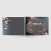 Livre D'or Fleur géométrique de fleurs de cerisier (Complet)