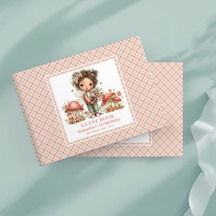 Livre d'or Fleur Joli Jardin Fée 7ème Anniversaire
