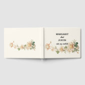 Livre D'or Fleur Lotus de Mariage Vintage (Complet)