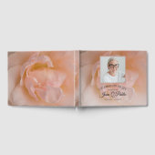 Livre D'or Fleur rose pâle Fête de la vie (Complet)