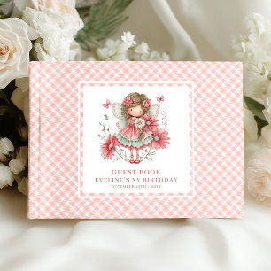 Livre d'or Fleur Rose pour les 2 ans de la Mignonn