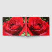 Livre D'or Fleur rose rouge vif Belle florale (Complet)