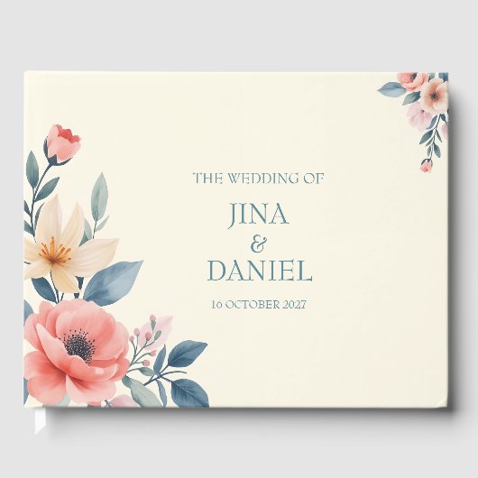 Livre D'or Fleur Rougissante (Recto)