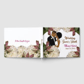 Livre D'or Fleur sauvage blanc afro-américain (Complet)