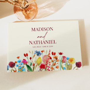 Livre D'or Fleur sauvage Fleur Fleur Flore Jardin Mariage
