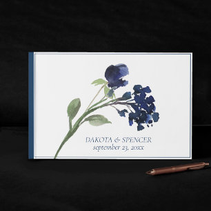 Livre D'or Fleur sauvage   Mariage classique de Jardin Bohème