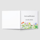 Livre D'or Fleurs à l'aquarelle (Complet)
