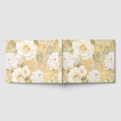 Livre D'or Fleurs blanches et perles (Complet)