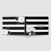 Livre D'or Fleurs blanches noires (Complet)