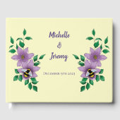 Livre D'or Fleurs de lavande de bourdon Jaune (Recto)