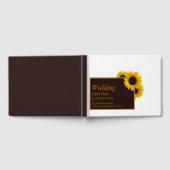 Livre D'or Fleurs de soleil rustiques - Mariage floral (Complet)