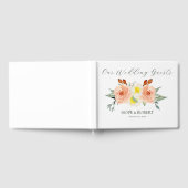 Livre D'or Fleurs d'été brillantes Mariage (Complet)