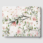 Livre D'or Fleurs japonaises de fleurs de cerises (Verso)