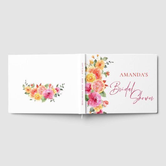 Livre D'or Fleurs lumineuses festives tranche de citrouille d (Complet)