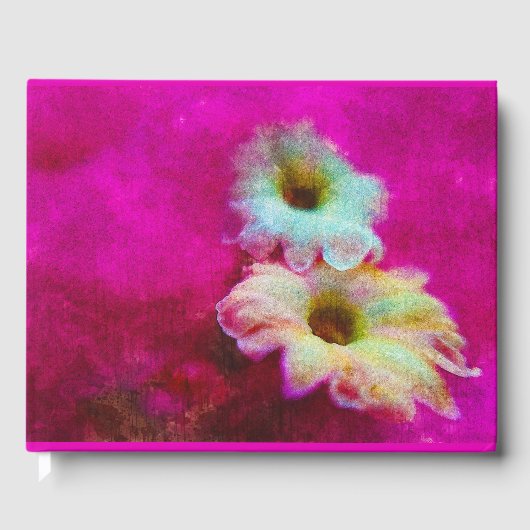 Livre D'or Fleurs roses (Recto)